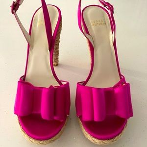 Fuchsia Pink Summer Pumps